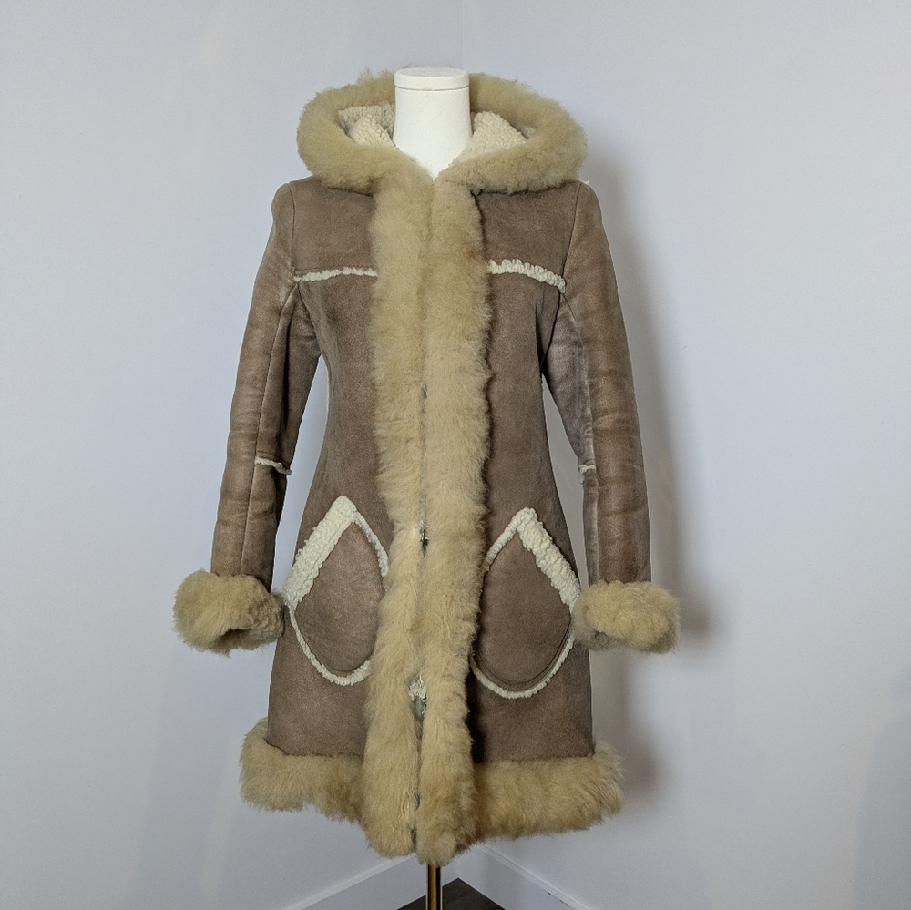 Vintage 1970's Shearling coat